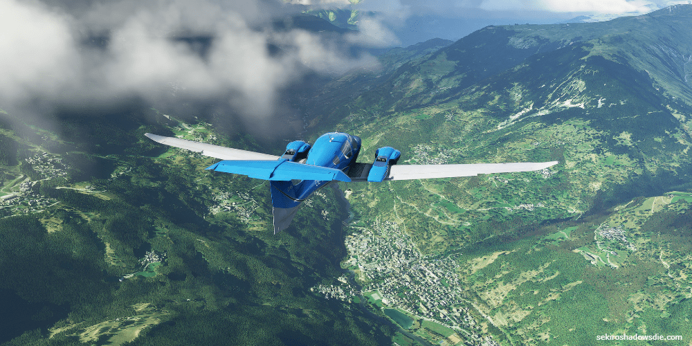 Microsoft Flight Simulator game